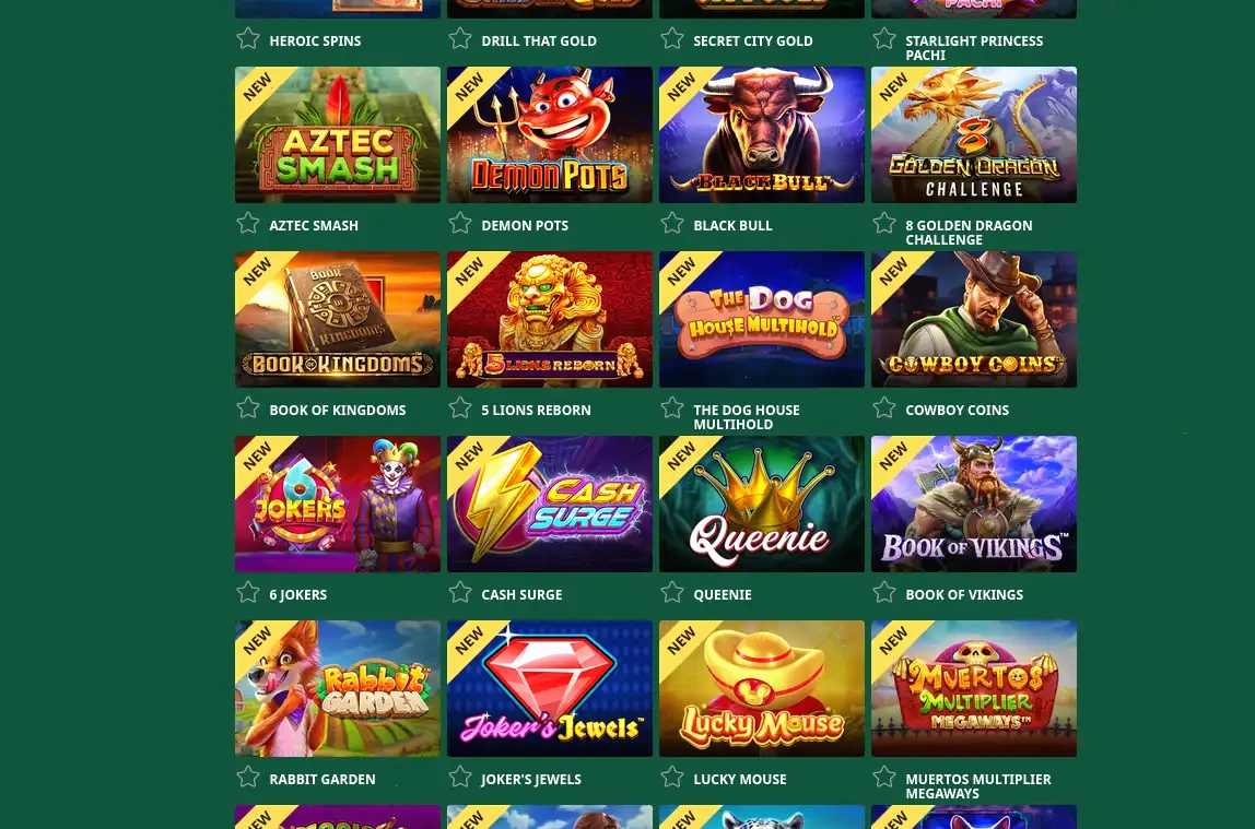 Candyland Casino bonus e giochi online